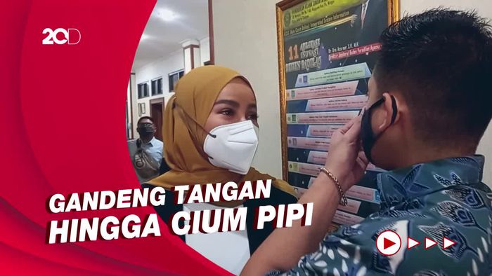 Olla Ramlan dan Aufar Hutapea yang Tetap Mesra di Sidang Cerai