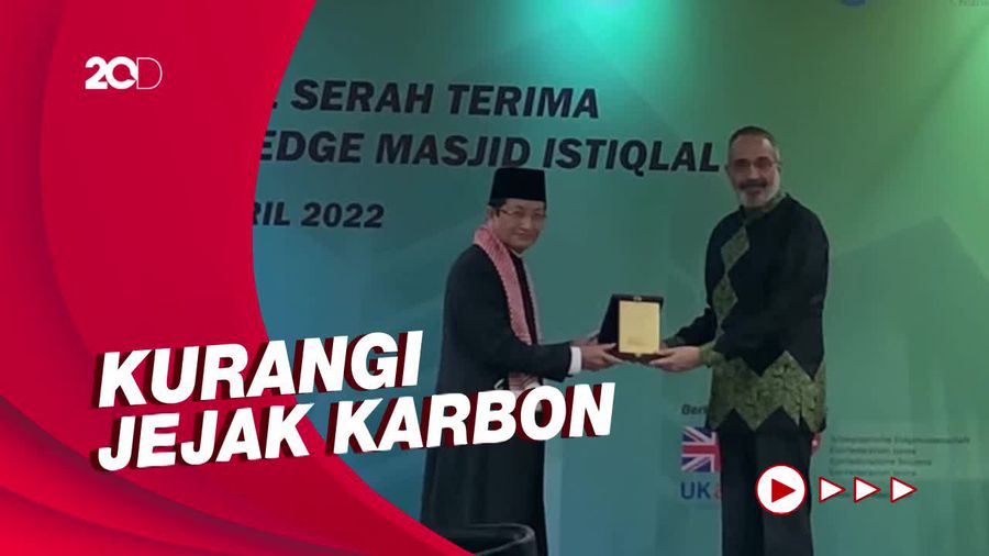 Pertama di Dunia, Istiqlal Jadi Masjid yang Dapat Sertifikat Green Mosque