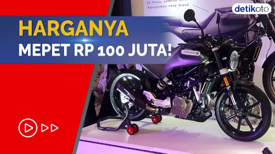 Moge dari Eropa Rilis di RI, Husqvarna Svartpilen 250