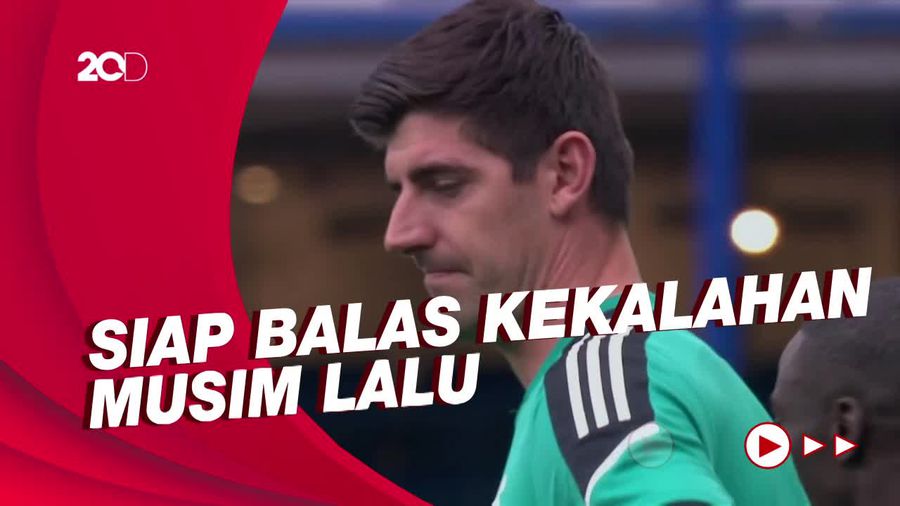 Balas Dendam ke Chelsea, Courtois Yakin Madrid Bisa Revans