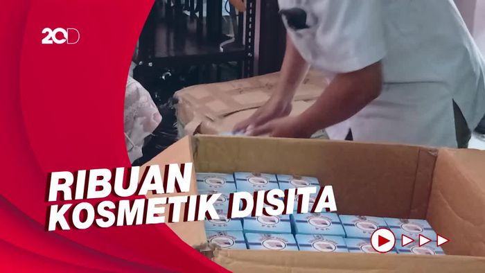 BPOM Gerebek Rumah Penjual Kosmetik-Obat Ilegal di Bandung