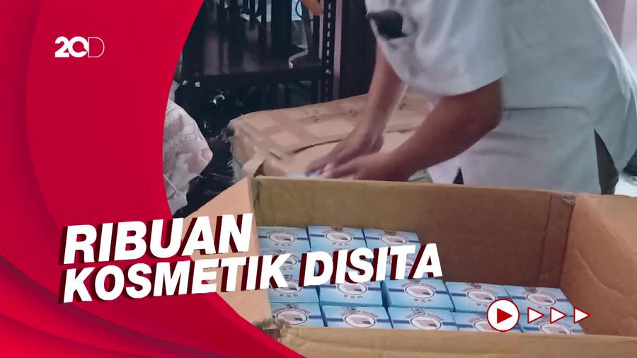 BPOM Gerebek Rumah Penjual Kosmetik-Obat Ilegal di Bandung