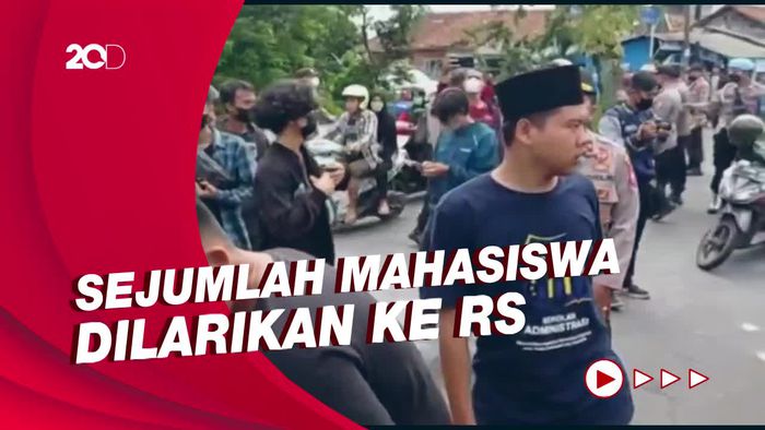 Demo Tolak Kenaikan Pertamax di Depo Pertamina Tasik Ricuh