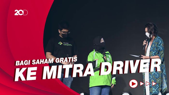 GoTo Bagikan Saham Gratis untuk Mitra Driver