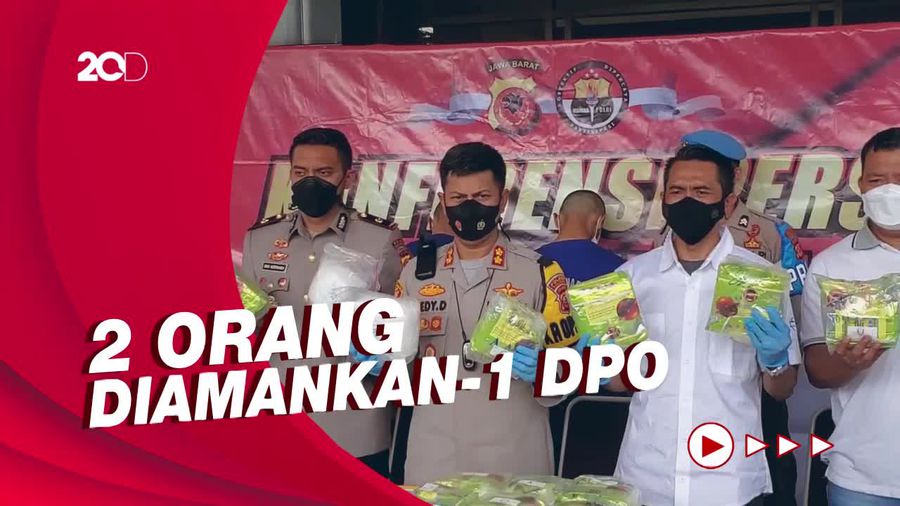 Polisi Gagalkan Sabu Siap Edar Rp 29 M di Sukabumi