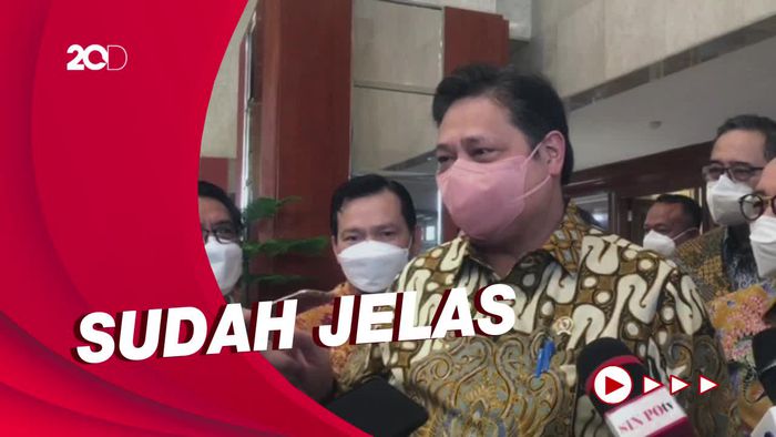 Jokowi Minta Menterinya Tak Bahas Penundaan Pemilu, Ini Respons Airlangga