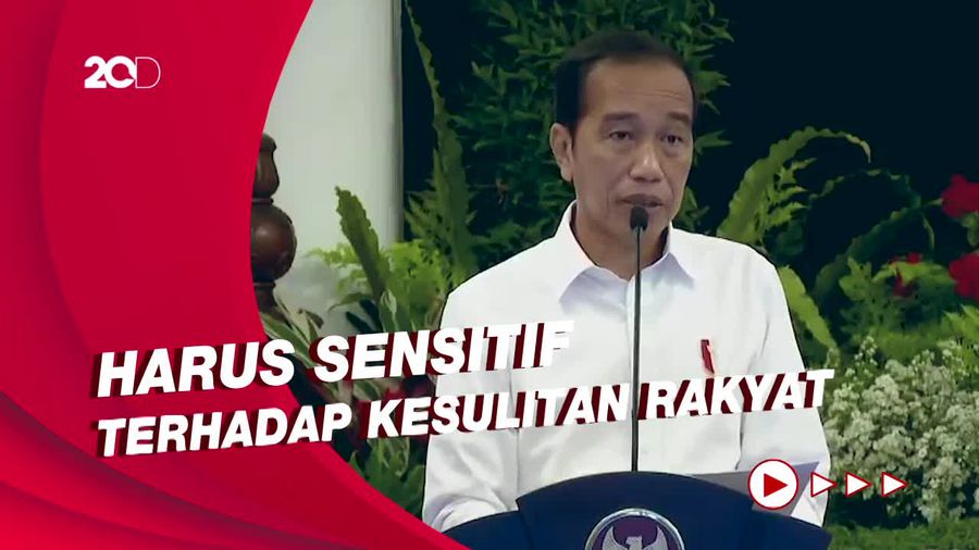 Kala Jokowi Semprot Menteri Gegara Pertamax Naik-Urus Pemilu