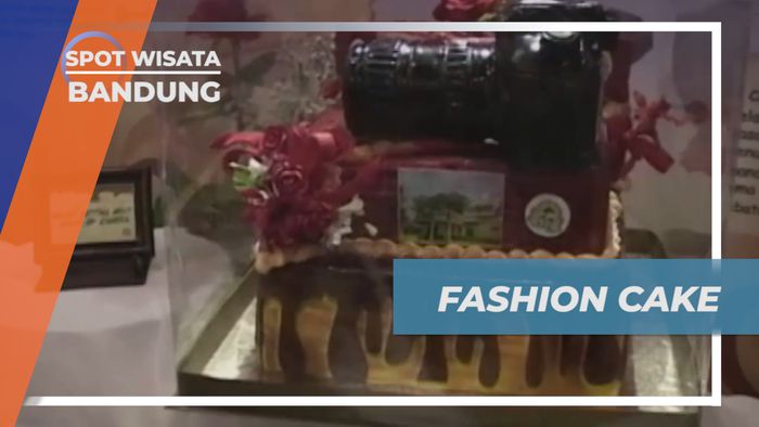 Fashion Cake, Kue Berbentuk Berbagai Penunjang Busana yang Mirip Aslinya, Bandung