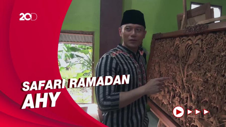 AHY Gelar Safari Ramadan di Jateng: Ziarah Makam-Kunjungi Ponpes