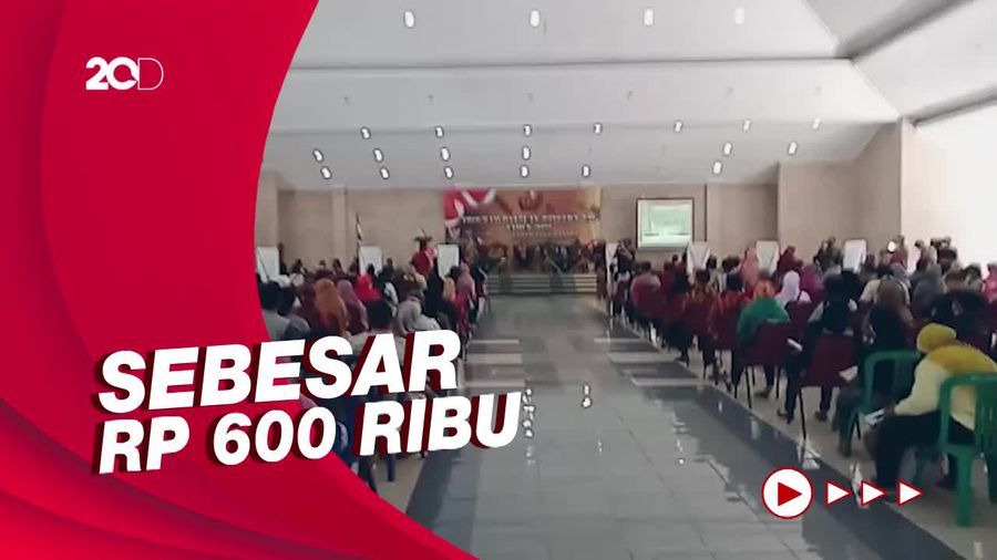 Melanjutkan Program 2021, 20 Ribu PKL Klaten Terima BLT Hari Ini