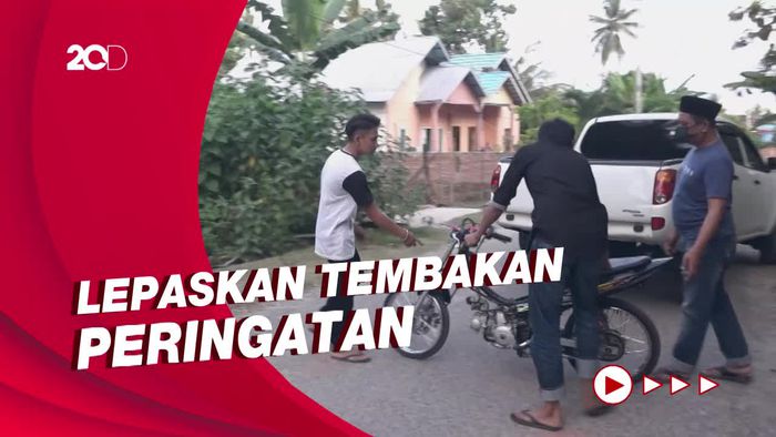 Polisi Lepaskan Tembakan Saat Bubarkan Balap Liar di Polman