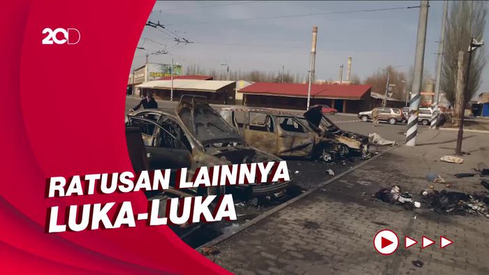 Stasiun KA Penuh Pengungsi Ukraina Diroket, 39 Orang Tewas
