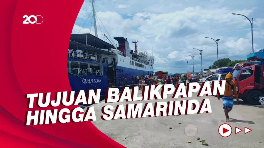 Ribuan Penumpang Mudik ke Pulau Kalimantan Lewat Pelabuhan Parepare