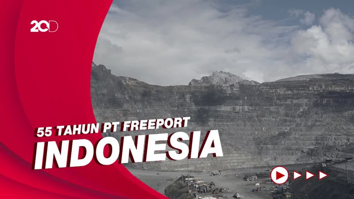 55 Tahun Kontribusi PT Freeport Indonesia