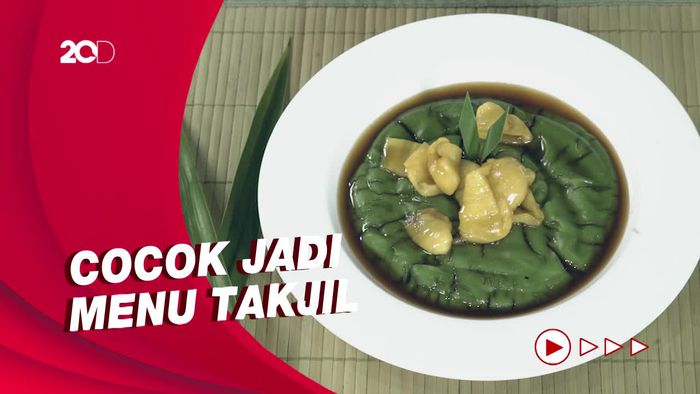 Bubur Sumsum Pandan Nangka yang Creamy dan Legit