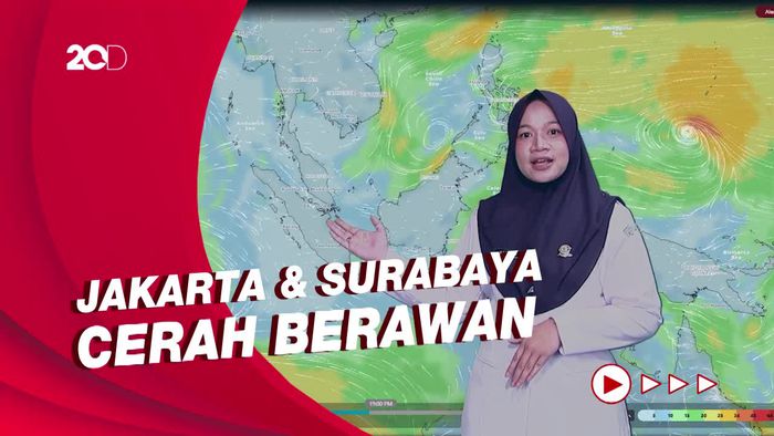 Simak Prakiraan Cuaca Akhir Pekan di 34 Pronvinsi Indonesia
