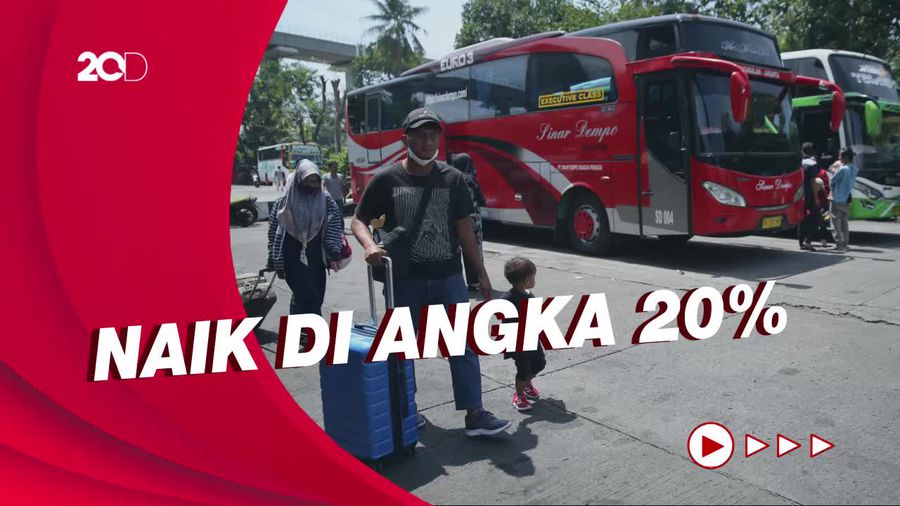 Agen Bus Sebut Harga Tiket Bisa Naik 20% Jelang Lebaran