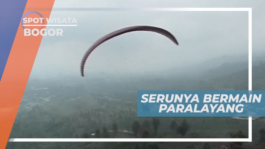 Pacu Adrenalin, Menikmati Keindahan Puncak dari Atas Langit, Bogor