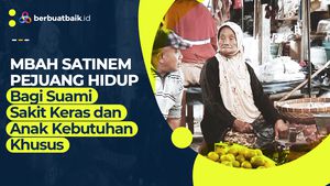 Perjuangan Usia Senja Mbah Satinem untuk Sang Suami  dan Anaknya