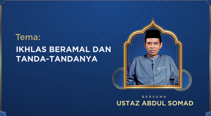 Ikhlas Beribadah, Tulus, Murni Karena Allah