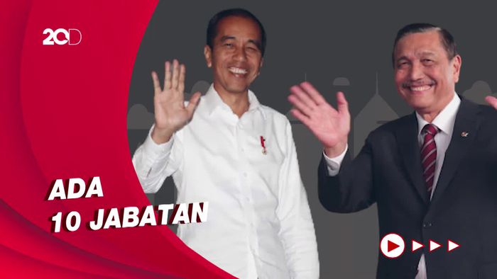 Seabrek Jabatan Luhut di Era Jokowi