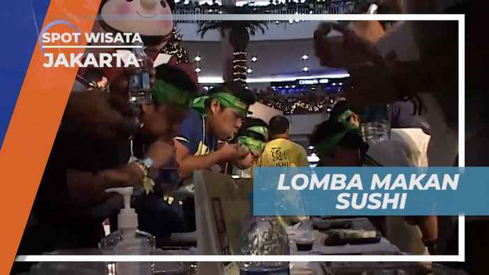 Sushi, Makanan Asal jepang yang Digemari Bahkan Dilombakan Warga Jakarta