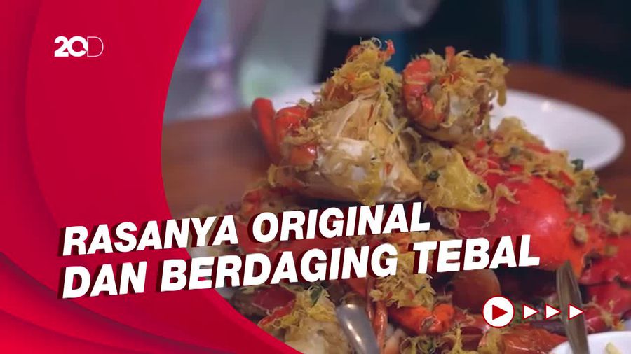 Bikin Laper: Gurihnya Kepiting Telur  Asin Sarang di Tangerang Selatan