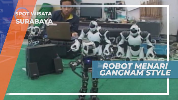 Eros, Robot Unik yang Bisa Menari, Surabaya