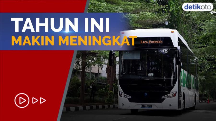Bus Listrik Buatan Tanah Air Makin Laris, Berapa Angka Penjualannya?