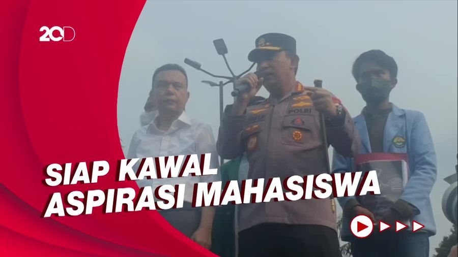 Arahan Kapolri Saat Demo BEM SI: Kita Jaga Jangan Sampai Ditunggangi