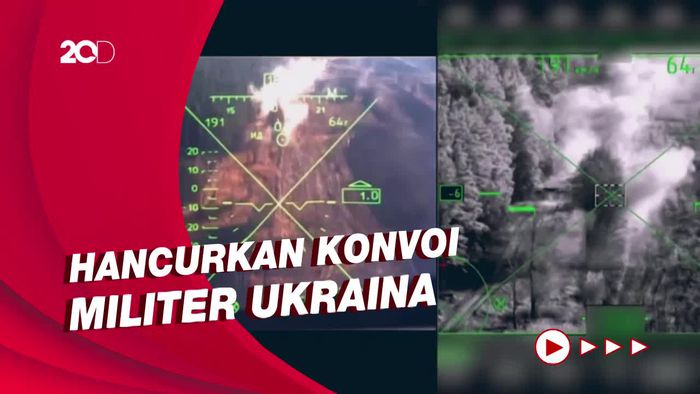 Pemandangan Langsung Dari Kokpit saat Helikopter Rusia Menyerang
