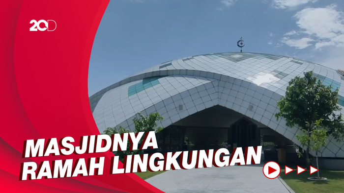 Menengok Masjid Al-Akbar Bandara YIA yang Punya Desain Unik