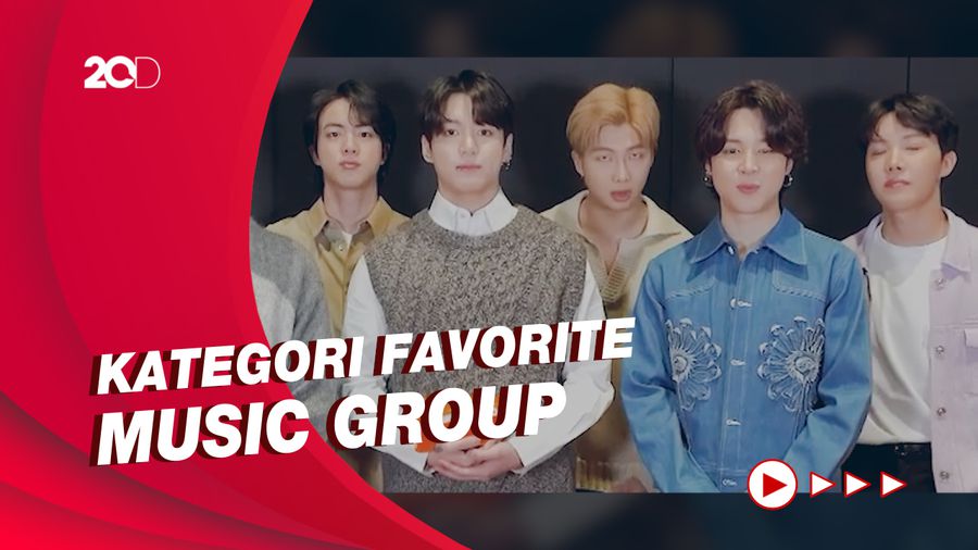 Selamat! BTS Bawa Pulang Piala Kids Choice Awards 2022