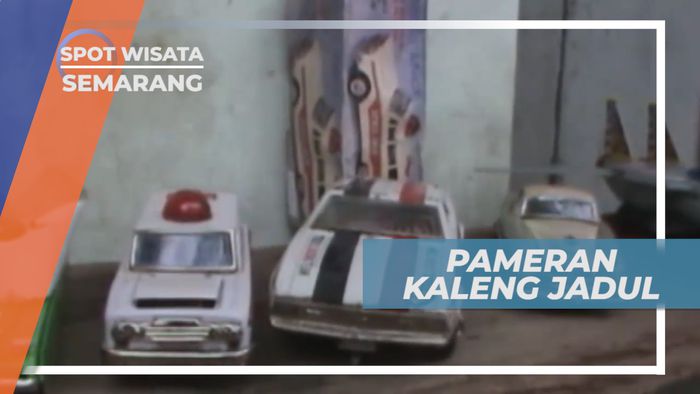 Pameran Mainan Kuno Berbahan Kaleng, Nostalgia dari Tahun 1940-an, Semarang