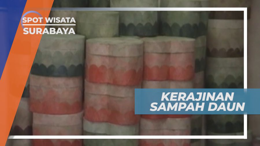 Kerajinan Tangan dari Daun Kering, Mengubah Sampah Menjadi Karya Seni, Surabaya