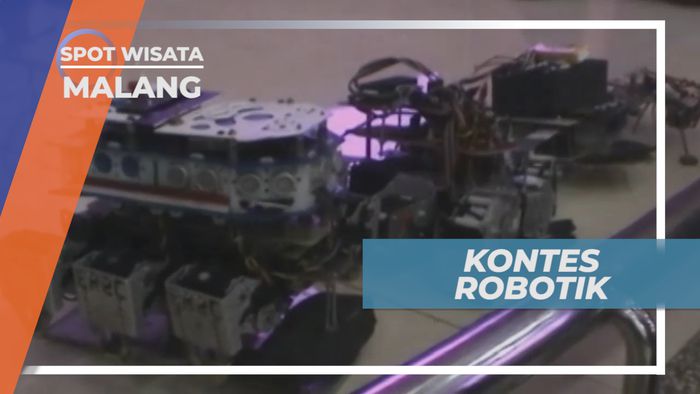Kontes Ilmiah, Adu Cepat Robot, Malang