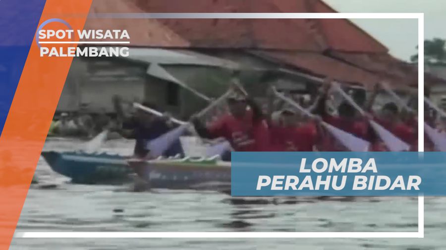 Lomba Perahu Bidar, Tradisi Tahunan yang Rutin Digelar di Sungai Musi Palembang                    