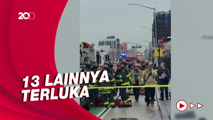5 Orang Ditembak di Stasiun Kereta Bawah Tanah di New York