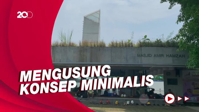 Mengintip Wajah Baru Masjid Amir Hamzah Taman Ismail Marzuki