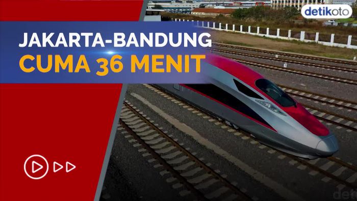 Wujud Kereta Cepat Jakarta-Bandung, Diklaim Bisa Ngebut 350 Km/jam!