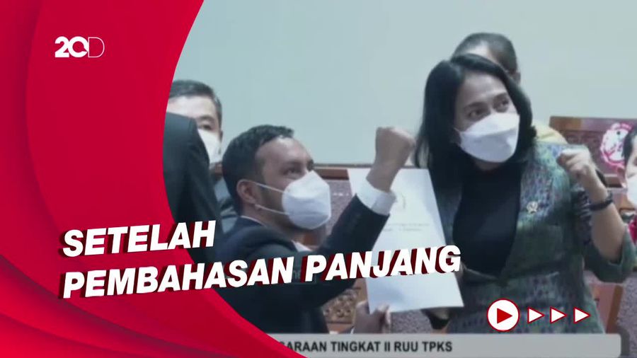 Momen DPR Sahkan RUU TPKS Menjadi Undang-Undang