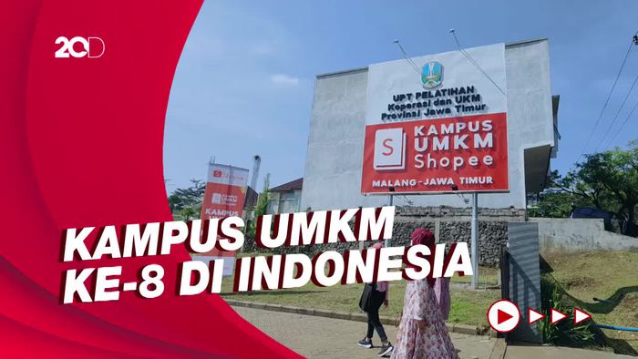 Resmikan Kampus UMKM Malang, Shopee Ingin Digitalisasi Pelaku Usaha Lokal
