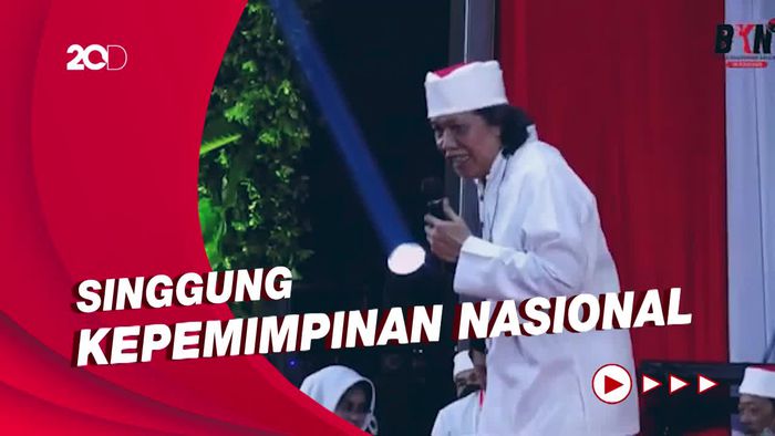 Tausiah Cak Nun yang Menyenggol Presiden dan Masa Jabatannya