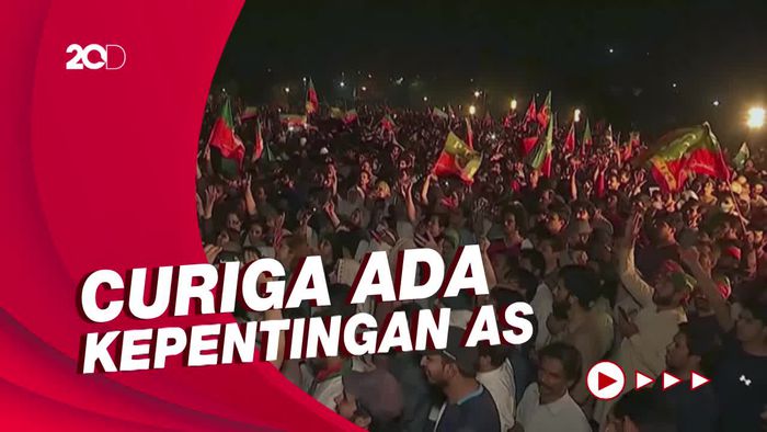 Protes Digulingkannya Imran Khan, Ribuan Pendukung Turun ke Jalan
