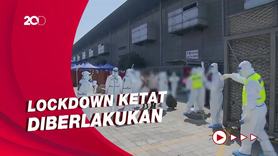Suasana Kedaruratan di Shanghai Akibat Covid-19 Ngamuk Lagi