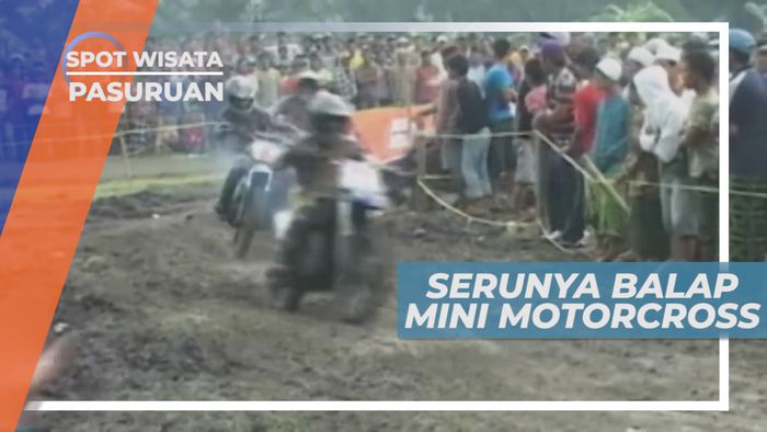 Mini Motocross, Ajang Balap Motor untuk Anak, Pasuruan