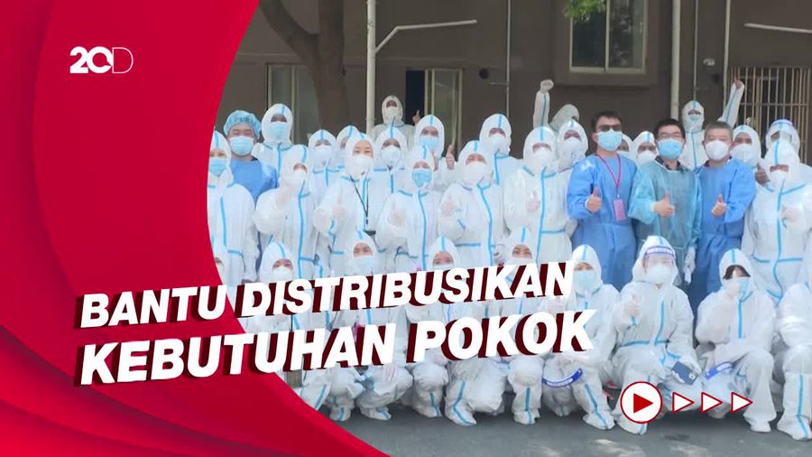 Komunitas Relawan di Shanghai Turun Tangan Bantu Warga yang Karantina