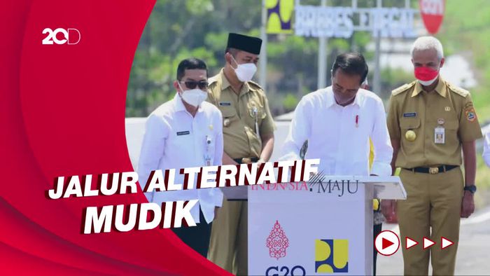 Resmikan Jalan Lingkar Brebes-Tegal, Jokowi: Mudik Lebih Lancar