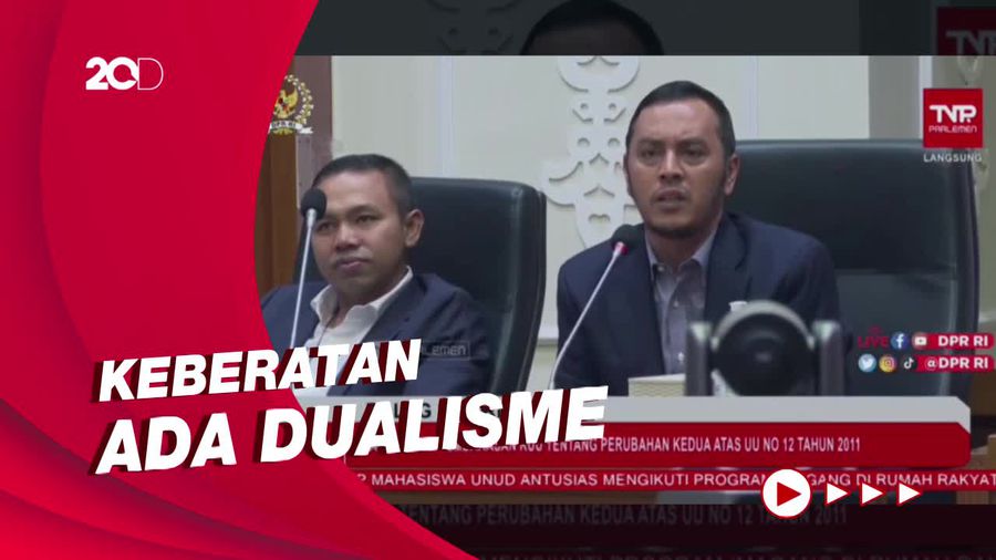 Momen Pimpinan Baleg Murka Setneg-Kemenkumham Rebutan Kewenangan RUU P3