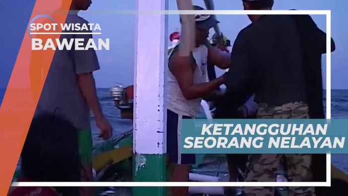 Berangkat Sejak Dini Hari, Perjuangan Nelayan Bawean Saat Berburu Lobster, Jawa Timur